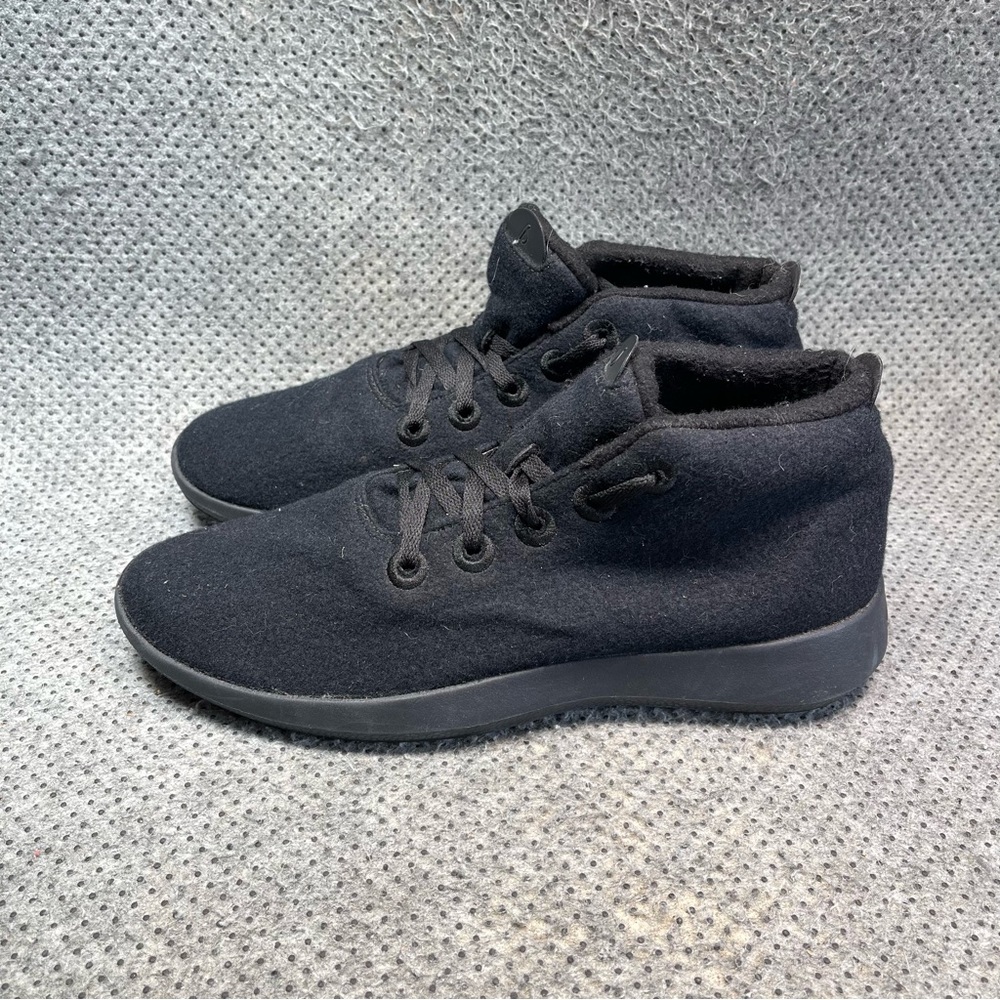 Allbirds Wool High Top Mizzles Black Shoes Size 12 Men’s